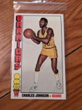 1976-1977 Topps NBA Card #137 Charles Johnson Golden State Warriors Guard