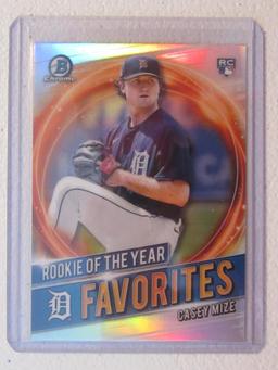 2021 BOWMAN CHROME CASEY MIZE ROOKIE