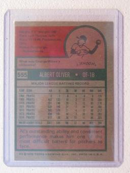 1975 TOPPS AL OLIVER NO.555 VINTAGE