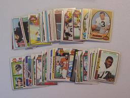 VINTAGE FOOTBALL CARD LOT STARS HOF