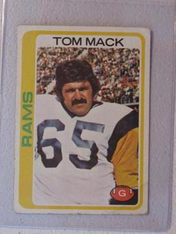 1978 TOPPS TOM MACK RAMS
