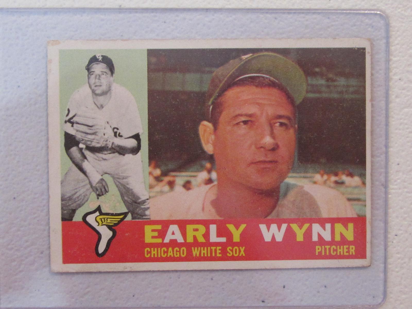 1960 TOPPS EARLY WYNN NO.1 VINTAGE
