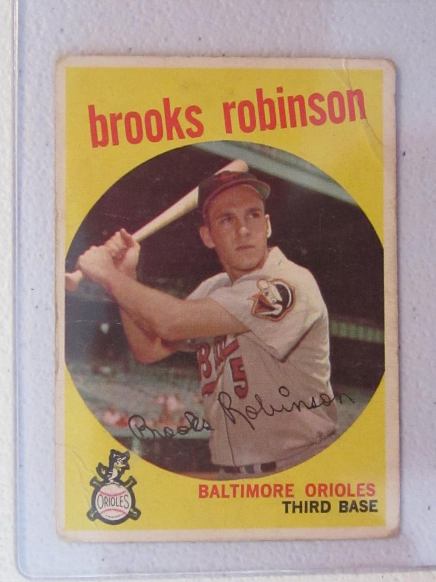 1959 TOPPS BROOKS ROBINSON NO.439 VINTAGE