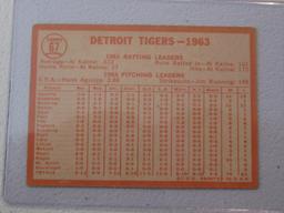 1964 TOPPS DETROIT TIGERS NO.67 VINTAGE