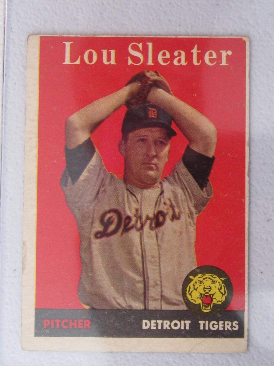 1958 TOPPS LOU SLEATER NO.46 VINTAGE