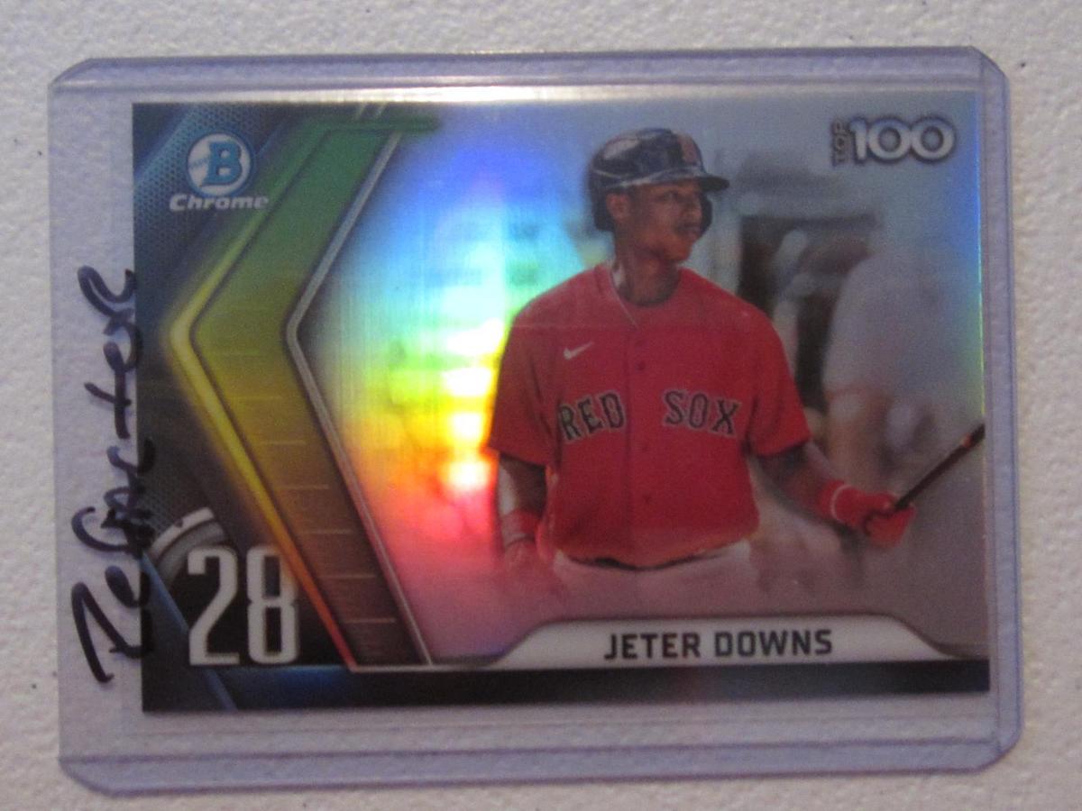 2022 BOWMAN CHROME JETER DOWNS TOP 100