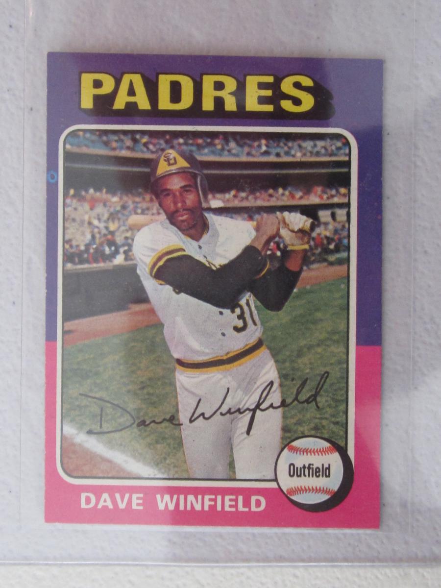 1975 TOPPS MINI DAVE WINFIELD NO.61 VINTAGE