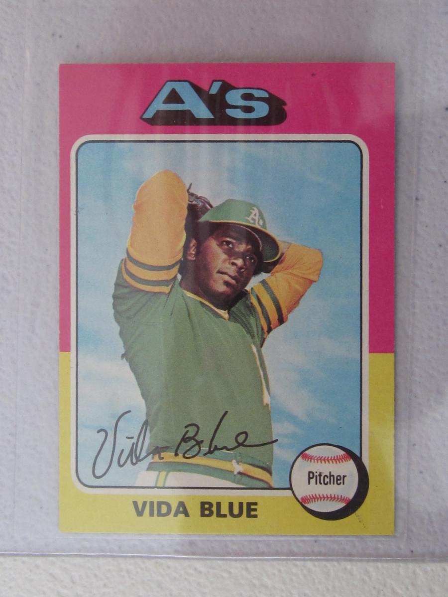 1975 TOPPS MINI VIDA BLUE NO.510 VINTAGE