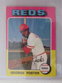 1975 TOPPS MINI GEORGE FOSTER NO.87 VINTAGE