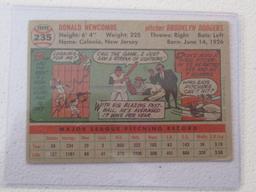 1956 TOPPS DON NEWCOMBE NO.235 VINTAGE