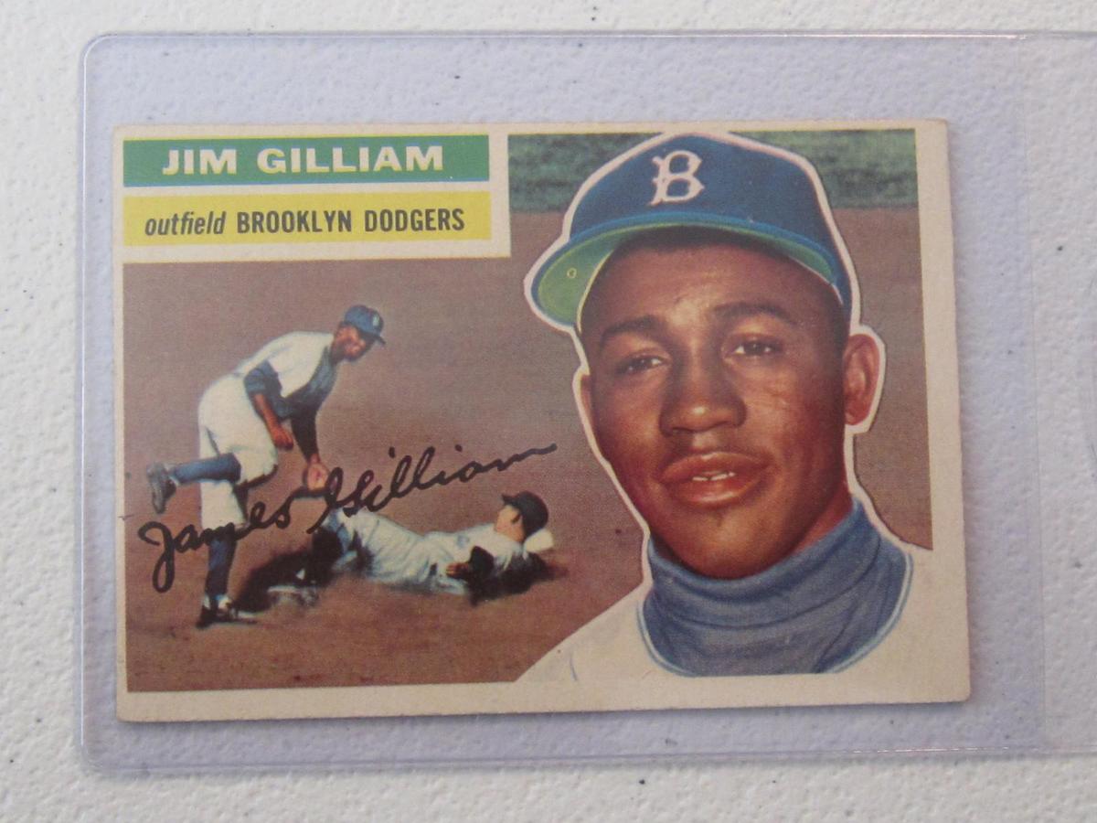 1956 TOPPS JIM GILLIAM NO.280 VINTAGE