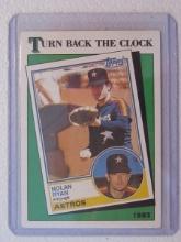 1988 TOPPS NOLAN RYAN TURN BACK THE CLOCK