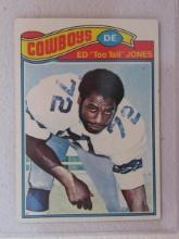 1977 TOPPS ED "TOO TALL" JONES COWBOYS