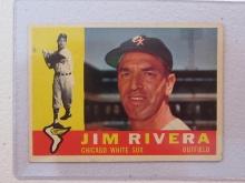 1960 TOPPS JIM RIVERA VINTAGE