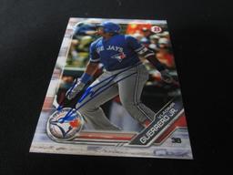 2019 BOWMAN VLADIMIR GUERRERO JR AUTOGRAPH