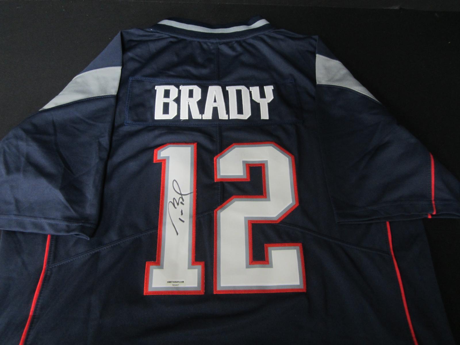 Tom Brady Signed Jersey GAA COA