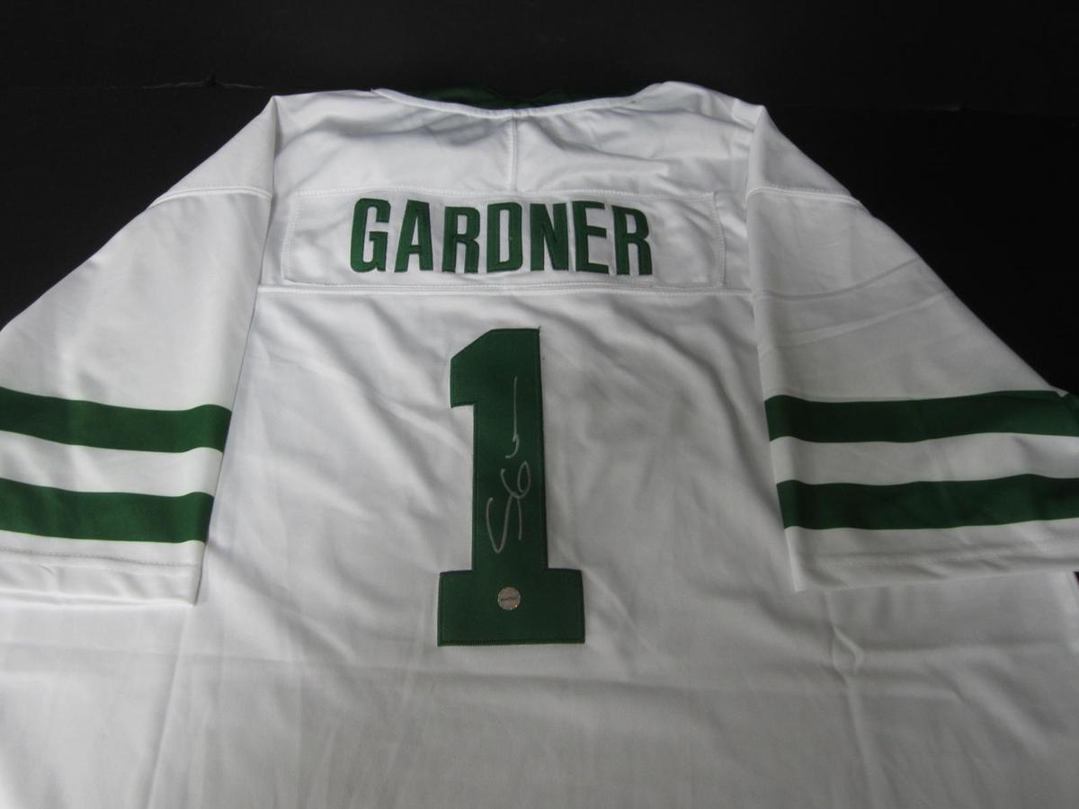 SAUCE GARDNER SIGNED JERSEY JETS COA