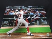 Austin Riley Signed 8x10 Photo COA Pros