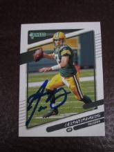 2021 DONRUSS AARON RODGERS AUTOGRAPH COA