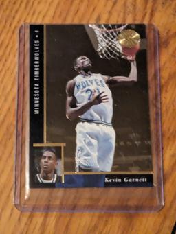 1995-96 SP CHAMPIONSHIP #62 KEVIN GARNETT ROOKIE