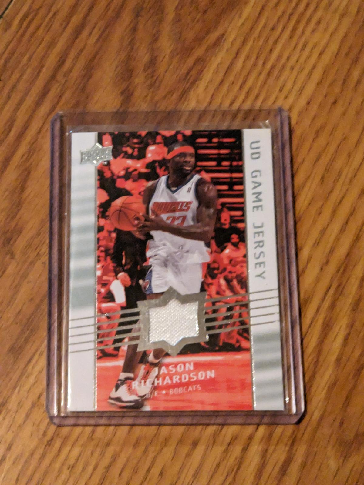 2008-09 Upper Deck UD Game Jersey Jason Richardson - #GA-JR patch