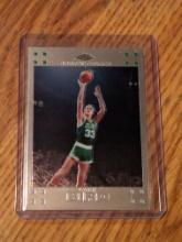 2007-08 Topps Chrome Larry Bird #105 Boston Celtics