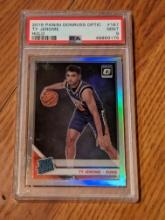 TY Jerome 2019 Donruss optic mint 9 graded by psa holo Refractor Rated Rookie