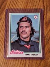 1978 Topps #122 Dennis Eckersley - Cleveland Indians