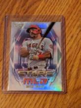 2023 Topps Chrome MIKE TROUT Stars of the MLB Refractor #BLC2 Los Angeles Angels