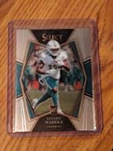 Jaylen Waddle Dolphins Signed 2021 Panini Select 148 RC/Rookie