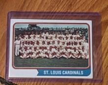 1974 TOPPS "ST. LOUIS CARDINALS" TEAM #36