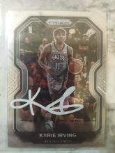 Hand Signed Kyrie Irving Card W/COA