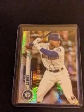 2020 Topps Chrome Kyle Lewis #186 Hyper Rookie Card RC Seattle Mariners