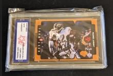 Jimmy Smith 1998 Upper Deck Auto Authenticated by Fivestar Grading