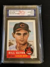 Bill Glynn 1991 Topps Archives auto Authenticated by Fivestar Grading