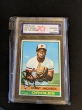 Grant Jackson 1976 Topps Auto Authenticated by Fivestar Grading