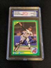 John Farrell 1990 Score auto Authenticated by Fivestar Grading