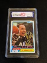 Joe Delameielleure 1981 Topps Auto Authenticated by Fivestar Grading