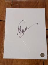 Martin Scorsese Signed Cut Card with coa