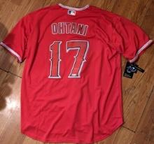 Shohei Ohtani Autographed jersey with coa