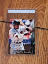 Barry Bonds autographed card w/coa