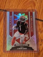 2023 Rookies & Stars Football Crusade Jamarr Chase Silver #CR-7-Bengals