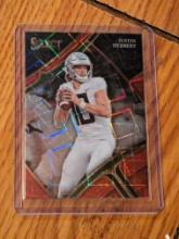 2023 Panini Select Draft Picks Red Lazer Justin Herbert Oregon Ducks #134