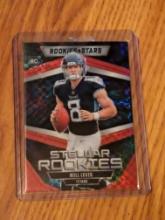 2023 Rookies & Stars NFL Will Levis Red Plaid Stellar Rookies #SR-1 RC! SP