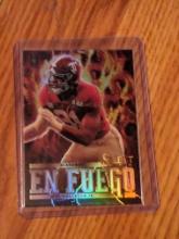 2023 Panini Select Draft Picks Will Anderson Jr. En Fuego Silver Prizm RC #EF-WA