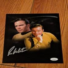 William Shatner autographed 8x10 photo with JSA COA stamp/sticker only