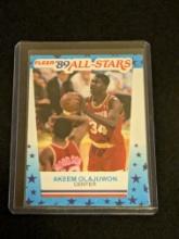 1989-90 Fleer All-Stars Sticker Akeem Olajuwon #2
