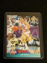 John Stockton autographed card w/coa