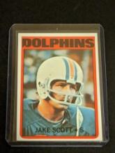 1972 TOPPS SET BREAK Jake Scott #193 Miami Dolphins