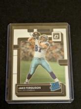 2022 Donruss Optic Jake Ferguson Rookie Dallas Cowboys #289 Rated Rookie